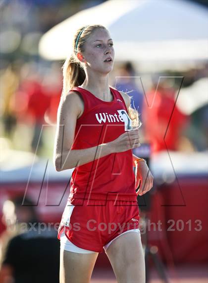 Thumbnail 1 in CIF State Track & Field Championships (Girls 400m Dash) photogallery.