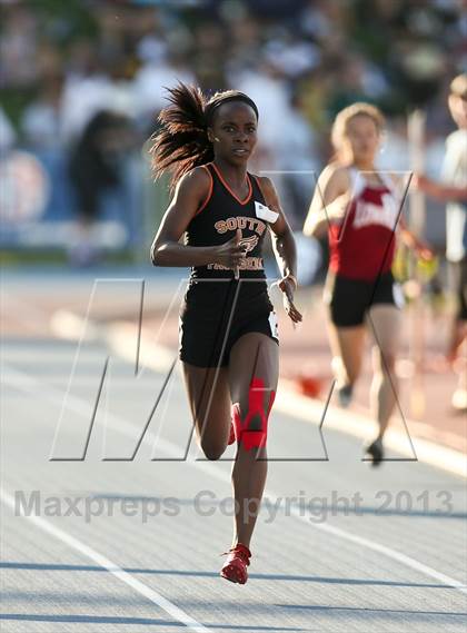 Thumbnail 1 in CIF State Track & Field Championships (Girls 400m Dash) photogallery.
