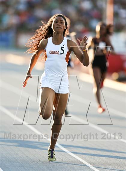 Thumbnail 2 in CIF State Track & Field Championships (Girls 400m Dash) photogallery.