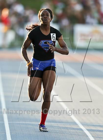 Thumbnail 3 in CIF State Track & Field Championships (Girls 400m Dash) photogallery.