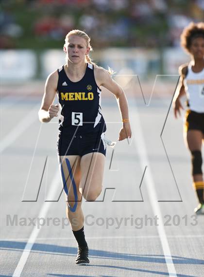 Thumbnail 3 in CIF State Track & Field Championships (Girls 400m Dash) photogallery.