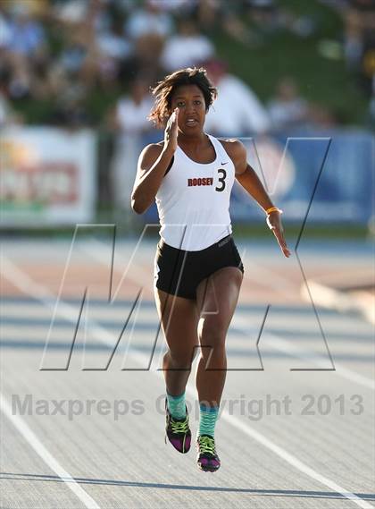 Thumbnail 3 in CIF State Track & Field Championships (Girls 400m Dash) photogallery.