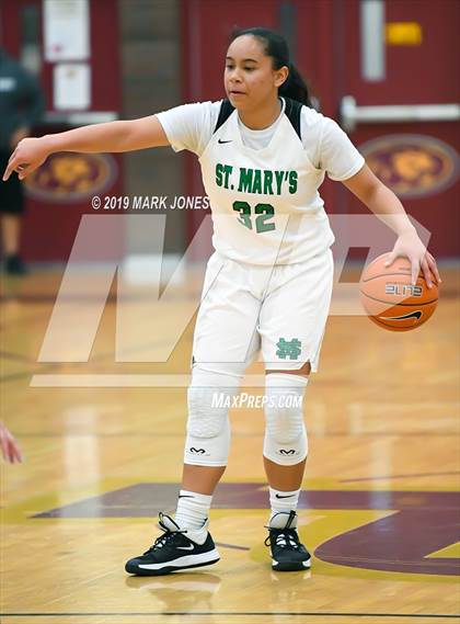 Thumbnail 2 in St. Mary's vs. Rosary Academy (Nike Tournament of Champions)  photogallery.