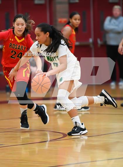 Thumbnail 3 in St. Mary's vs. Rosary Academy (Nike Tournament of Champions)  photogallery.
