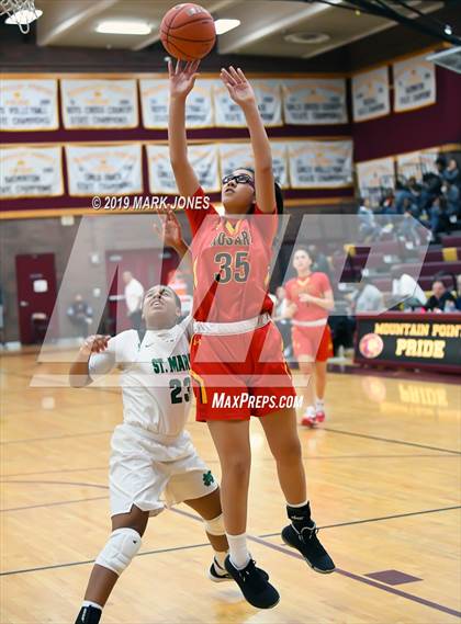 Thumbnail 2 in St. Mary's vs. Rosary Academy (Nike Tournament of Champions)  photogallery.