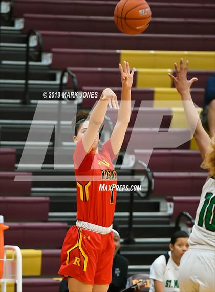 Thumbnail 1 in St. Mary's vs. Rosary Academy (Nike Tournament of Champions)  photogallery.