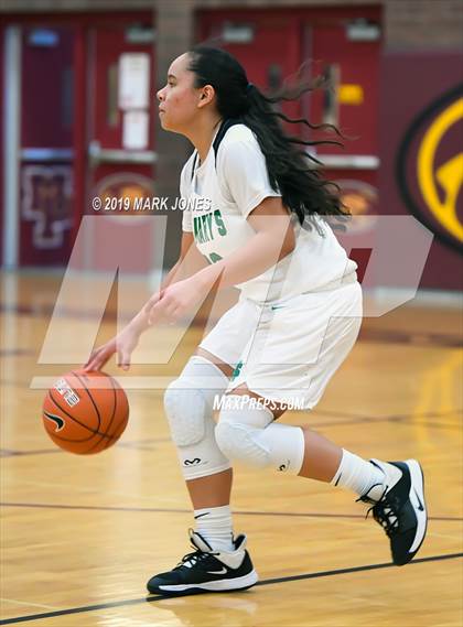 Thumbnail 1 in St. Mary's vs. Rosary Academy (Nike Tournament of Champions)  photogallery.
