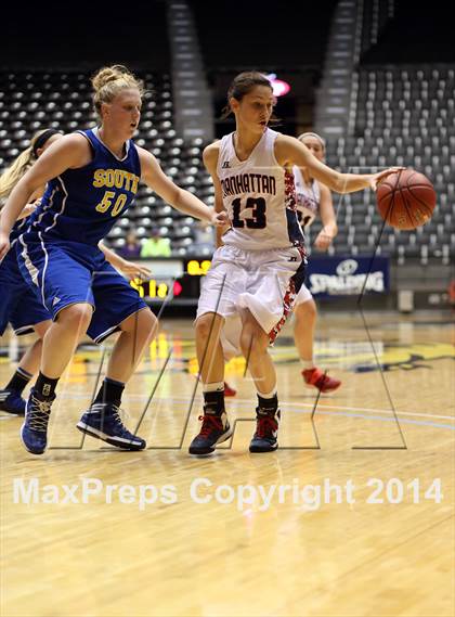 Thumbnail 3 in Manhattan vs South  (KSHSAA 6A Third Place) photogallery.