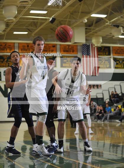 Thumbnail 2 in Horizon vs La Jolla (Horizon Holiday Hoops) photogallery.
