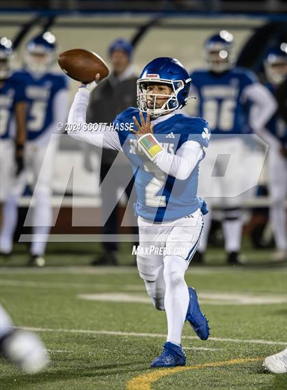 Thumbnail 3 in Belleville vs. Catholic Central (MHSAA Div 1 Reg 3 Final) photogallery.