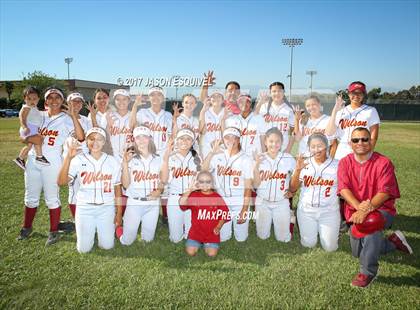 Thumbnail 2 in Wilson vs. Santa Paula (CIF SS D6 Playoff) photogallery.
