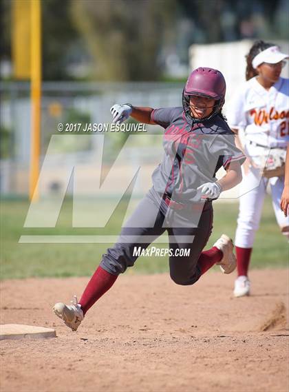Thumbnail 2 in Wilson vs. Santa Paula (CIF SS D6 Playoff) photogallery.