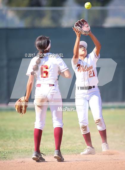 Thumbnail 3 in Wilson vs. Santa Paula (CIF SS D6 Playoff) photogallery.