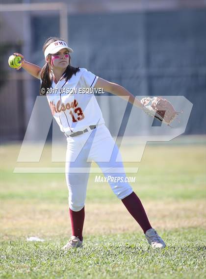 Thumbnail 3 in Wilson vs. Santa Paula (CIF SS D6 Playoff) photogallery.