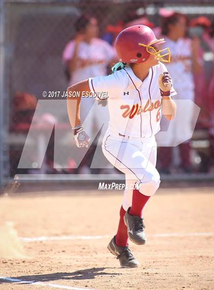Thumbnail 1 in Wilson vs. Santa Paula (CIF SS D6 Playoff) photogallery.