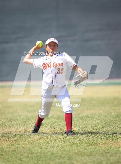 Thumbnail 3 in Wilson vs. Santa Paula (CIF SS D6 Playoff) photogallery.