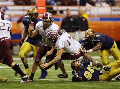 Thumbnail 2 in Burnt Hills-Ballston Lake vs Sweet Home (NYSPHSAA Class A Final) photogallery.