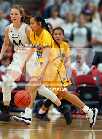 Thumbnail 1 in Alchesay vs. Scottsdale Christian Academy (AIA 2A Final) photogallery.