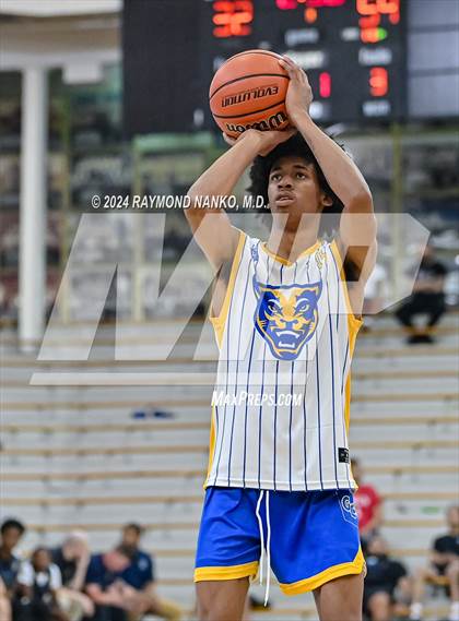 Thumbnail 3 in Cathedral vs Greenfield Central (IBCA / IHSAA Showcase)  photogallery.