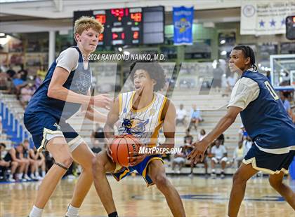 Thumbnail 2 in Cathedral vs Greenfield Central (IBCA / IHSAA Showcase)  photogallery.