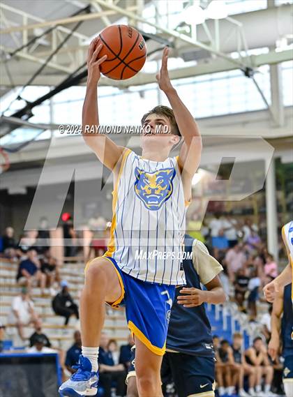 Thumbnail 3 in Cathedral vs Greenfield Central (IBCA / IHSAA Showcase)  photogallery.