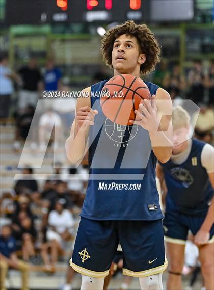 Thumbnail 2 in Cathedral vs Greenfield Central (IBCA / IHSAA Showcase)  photogallery.