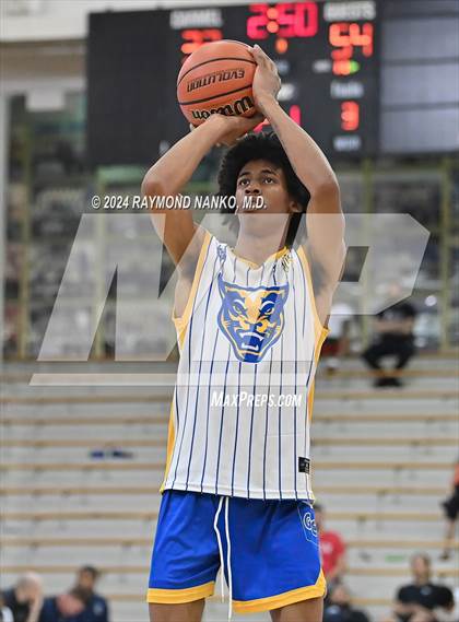 Thumbnail 1 in Cathedral vs Greenfield Central (IBCA / IHSAA Showcase)  photogallery.