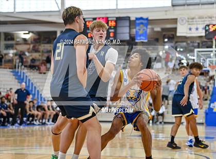 Thumbnail 1 in Cathedral vs Greenfield Central (IBCA / IHSAA Showcase)  photogallery.
