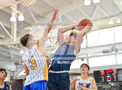 Thumbnail 1 in Cathedral vs Greenfield Central (IBCA / IHSAA Showcase)  photogallery.