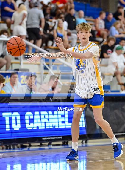 Thumbnail 2 in Cathedral vs Greenfield Central (IBCA / IHSAA Showcase)  photogallery.