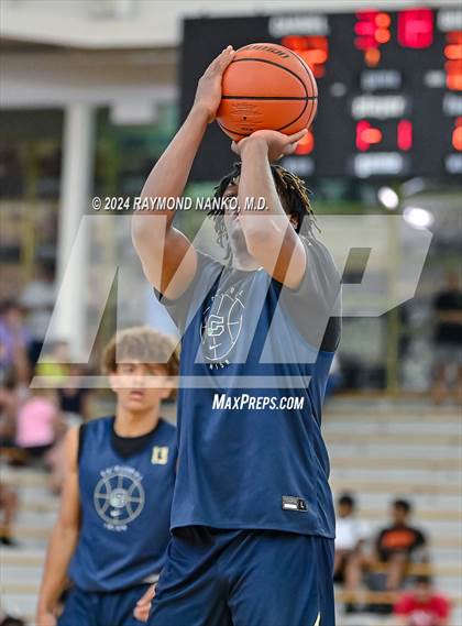 Thumbnail 3 in Cathedral vs Greenfield Central (IBCA / IHSAA Showcase)  photogallery.