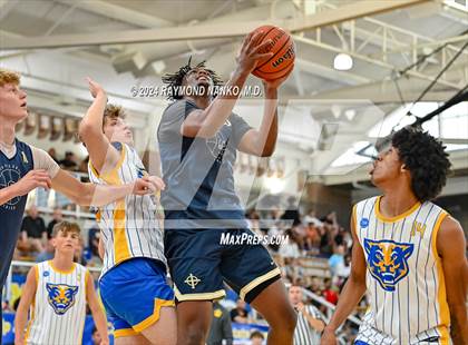 Thumbnail 3 in Cathedral vs Greenfield Central (IBCA / IHSAA Showcase)  photogallery.