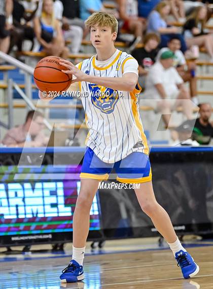 Thumbnail 1 in Cathedral vs Greenfield Central (IBCA / IHSAA Showcase)  photogallery.