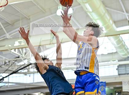 Thumbnail 1 in Cathedral vs Greenfield Central (IBCA / IHSAA Showcase)  photogallery.