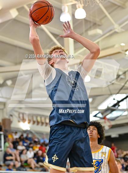 Thumbnail 2 in Cathedral vs Greenfield Central (IBCA / IHSAA Showcase)  photogallery.