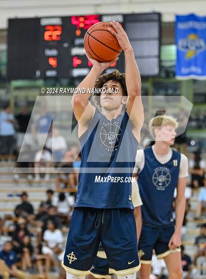 Thumbnail 2 in Cathedral vs Greenfield Central (IBCA / IHSAA Showcase)  photogallery.