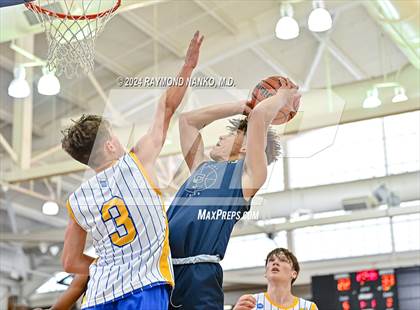 Thumbnail 2 in Cathedral vs Greenfield Central (IBCA / IHSAA Showcase)  photogallery.