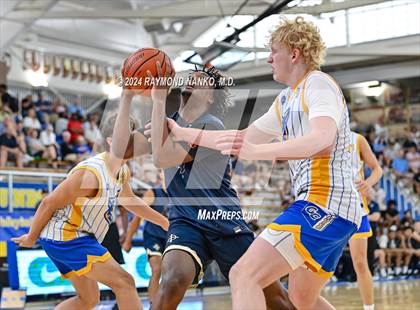 Thumbnail 2 in Cathedral vs Greenfield Central (IBCA / IHSAA Showcase)  photogallery.
