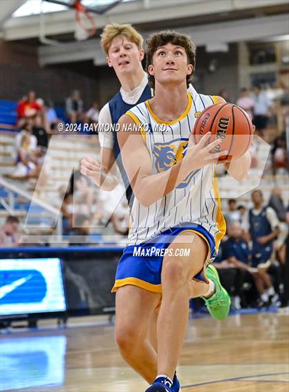 Thumbnail 3 in Cathedral vs Greenfield Central (IBCA / IHSAA Showcase)  photogallery.