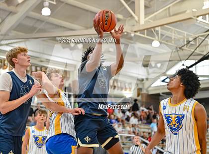 Thumbnail 1 in Cathedral vs Greenfield Central (IBCA / IHSAA Showcase)  photogallery.