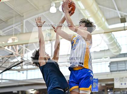 Thumbnail 3 in Cathedral vs Greenfield Central (IBCA / IHSAA Showcase)  photogallery.