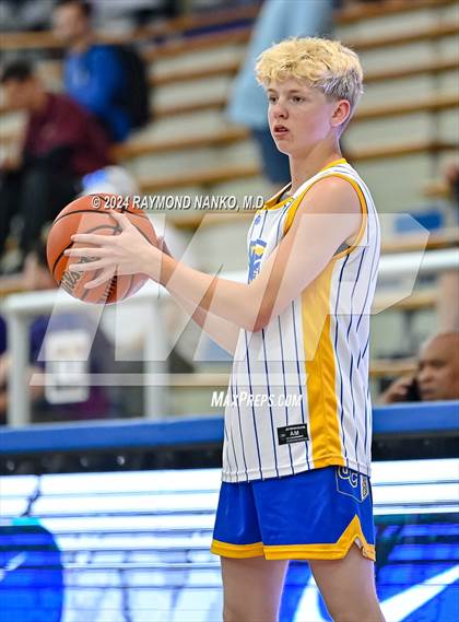 Thumbnail 3 in Cathedral vs Greenfield Central (IBCA / IHSAA Showcase)  photogallery.