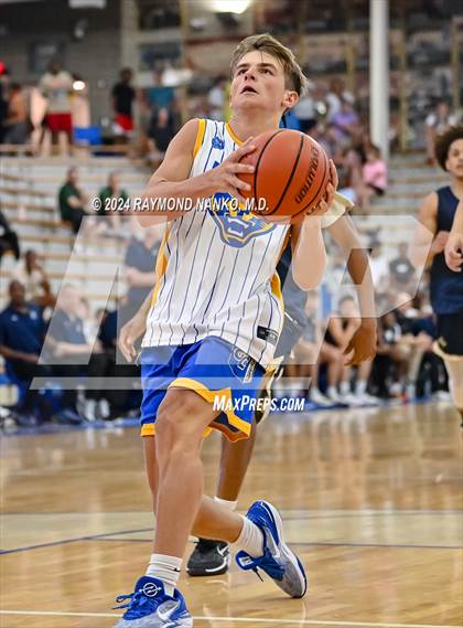 Thumbnail 2 in Cathedral vs Greenfield Central (IBCA / IHSAA Showcase)  photogallery.