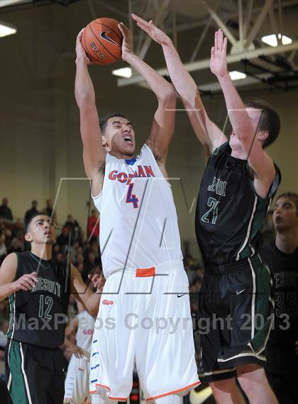 Thumbnail 2 in Bishop Gorman vs. Jesuit (Les Schwab Invitational) photogallery.