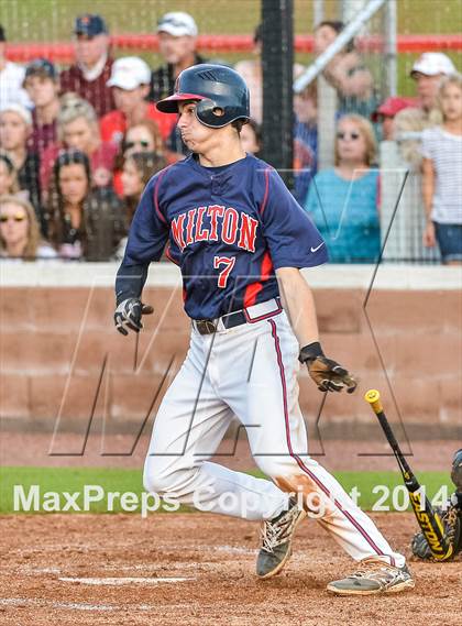 Thumbnail 3 in Johns Creek vs. Milton (GHSA Round 4 Playoff) photogallery.
