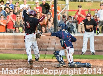 Thumbnail 2 in Johns Creek vs. Milton (GHSA Round 4 Playoff) photogallery.