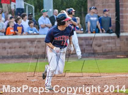Thumbnail 3 in Johns Creek vs. Milton (GHSA Round 4 Playoff) photogallery.