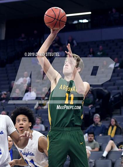 Thumbnail 2 in Argonaut vs. Brookside Christian (CIF SJS D5 Final) photogallery.