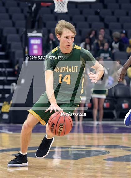 Thumbnail 2 in Argonaut vs. Brookside Christian (CIF SJS D5 Final) photogallery.