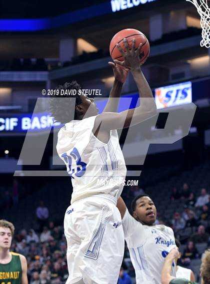 Thumbnail 1 in Argonaut vs. Brookside Christian (CIF SJS D5 Final) photogallery.